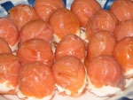 Bombones de Salmon Ahumado.
