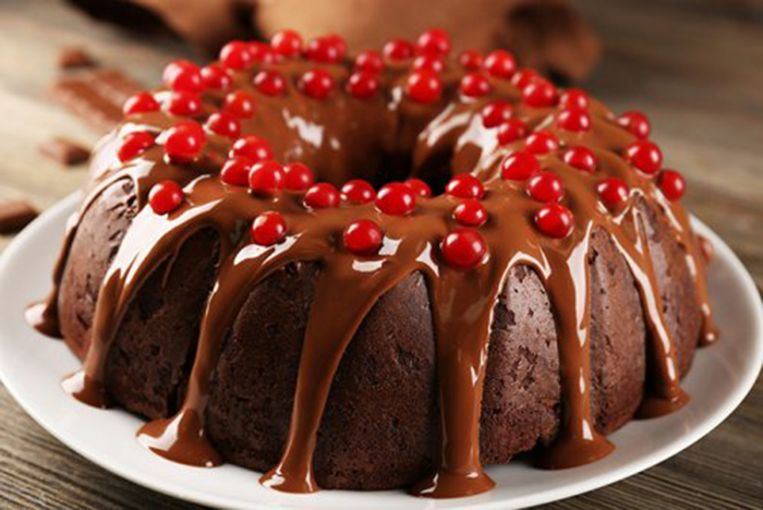 Bundt Cake con Glaseado de Chocolate