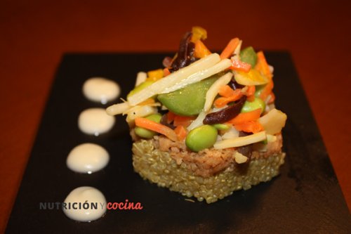 Quinoa con Soja Texturizada