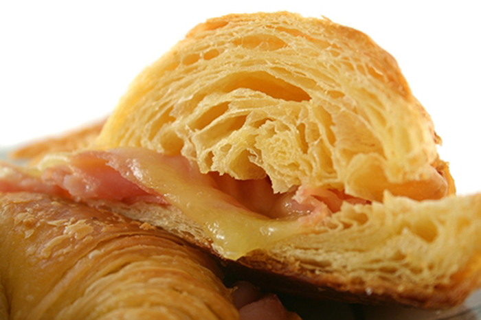 Croissants de Jamón y Queso