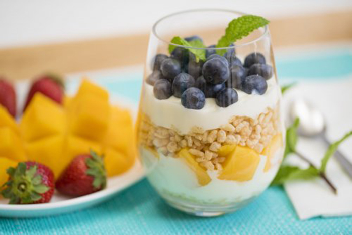 Desayuno de Yogur Saludable