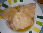 Filetes con Salsa de Curri y Pimienta.