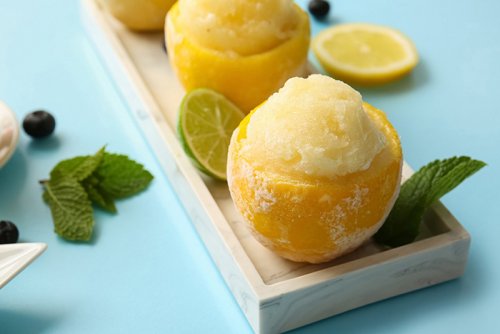 Helado de Limón con 3 Ingredientes