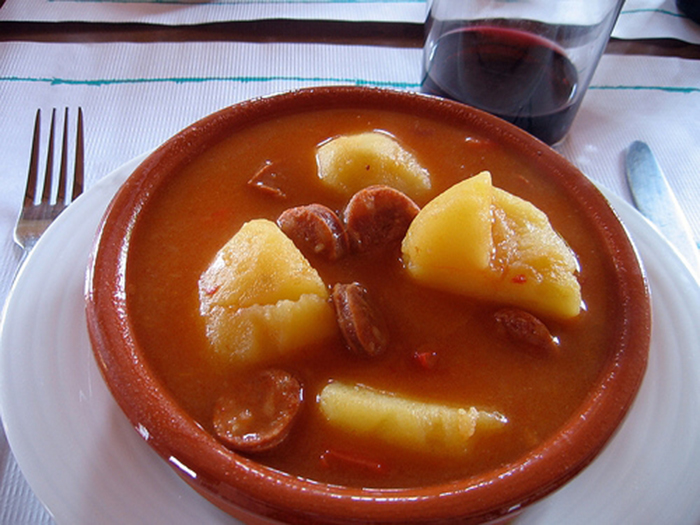 Patatas a la Riojana