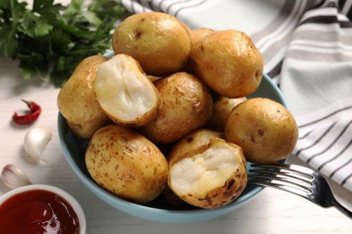 Patatas Asadas en Su Punto