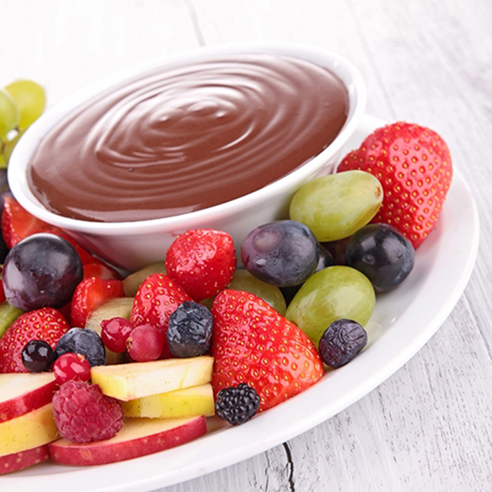 Salsa de Chocolate para Disfrutar con Fruta