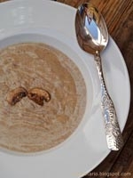 Sopa de Champiñones Portobello