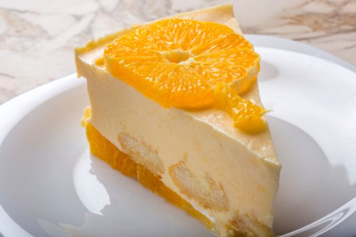 Tarta de Naranja y Queso