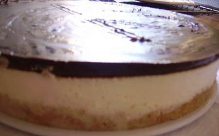 Tarta Mousse de Naranja y Chocolate.