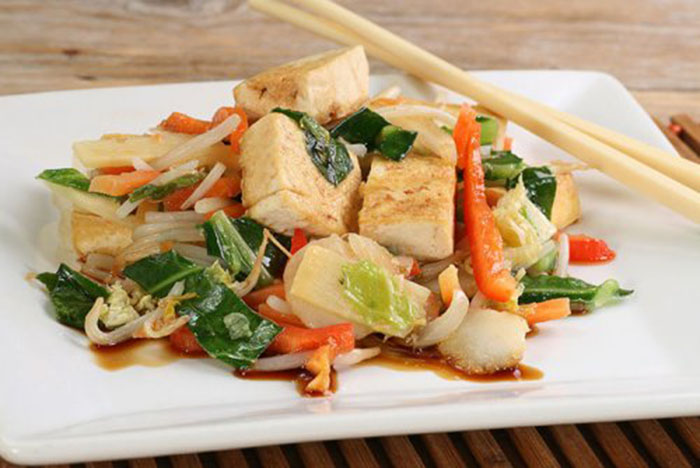 Tofu con Verduras