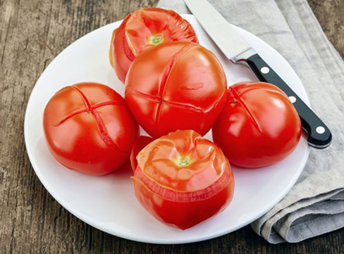 Truco para Pelar Tomates
