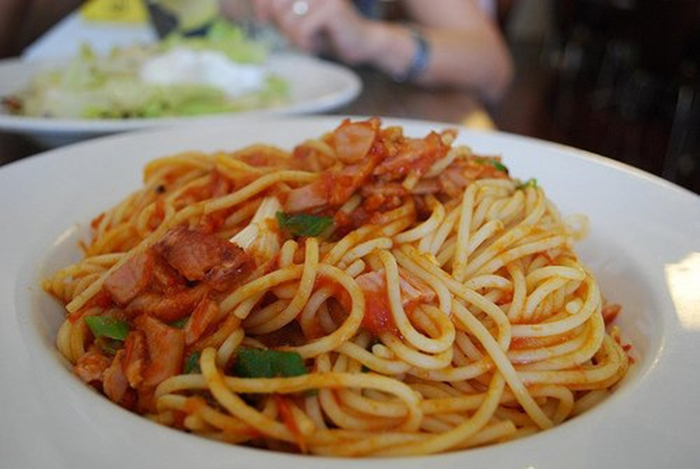 Verdaderos Spaghetti All'amatriciana