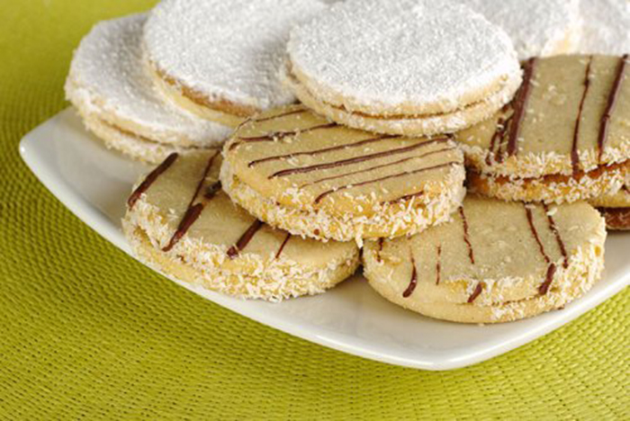 Alfajor con Manjar y Coco Receta