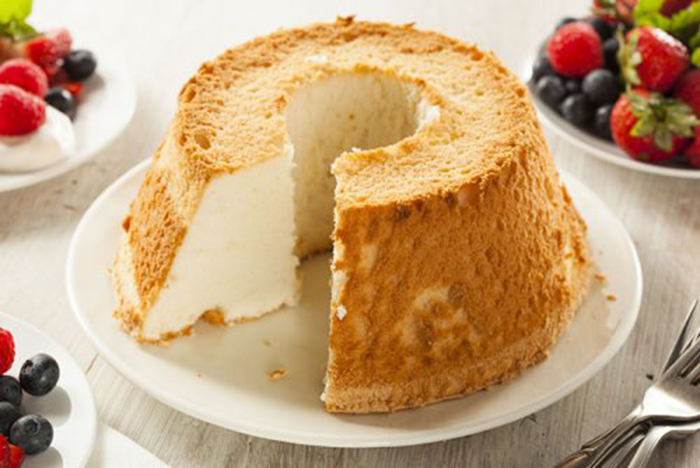 Angel Food Cake, Pastel Americano Receta