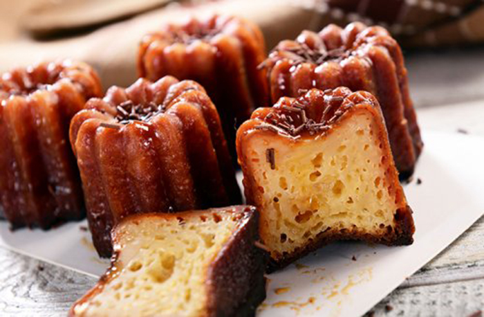 Caneles de Bordeaux, Postre Francés Receta