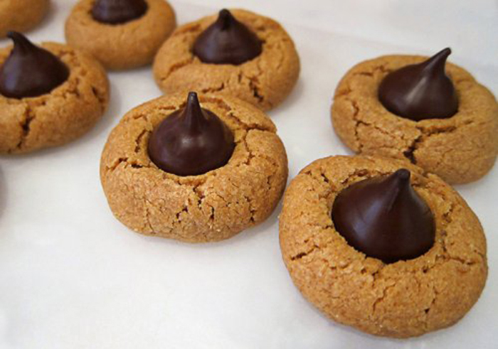 Galletas de Mantequilla de Maní y Chocolate Receta