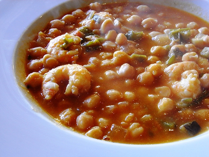 Garbanzos Guisados Receta