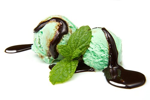 Helado de Menta y Chocolate Receta