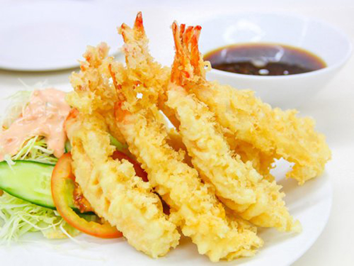 Langostinos en Tempura Japonesa Receta