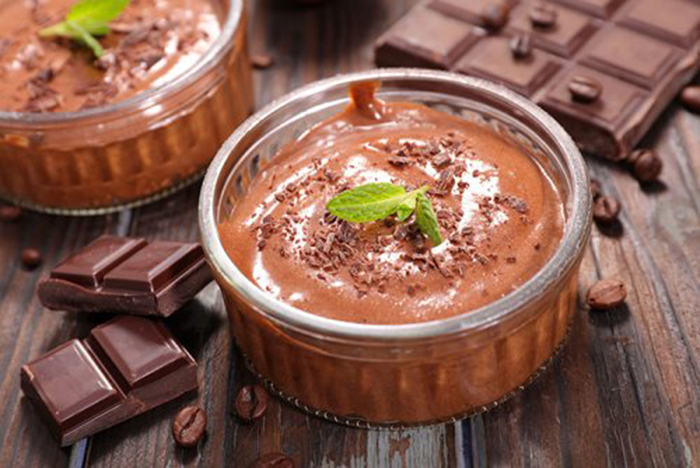 Mousse de Chocolate Francés Receta