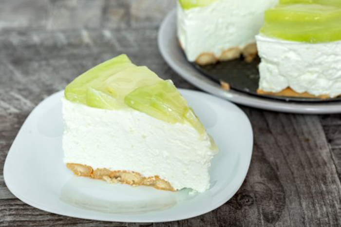 Tarta de Mousse de Melón Receta