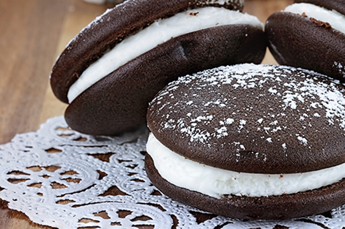 Whoopie Pie de Chocolate Receta